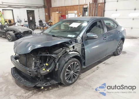 2016 Toyota Corolla S Plus from USA, damaged, VIN 2T1BURHE8GC504085